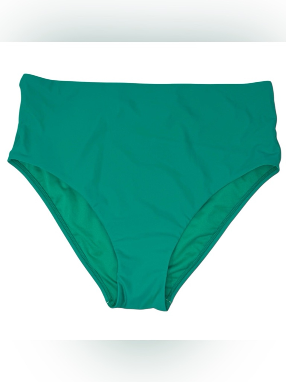 Shade & Shore Green High Waisted Bikini Bottoms Women’s Size 16 New Without Tags